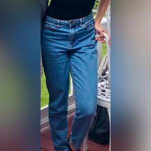 Women's Relaxed Bootcut Mom Jeans